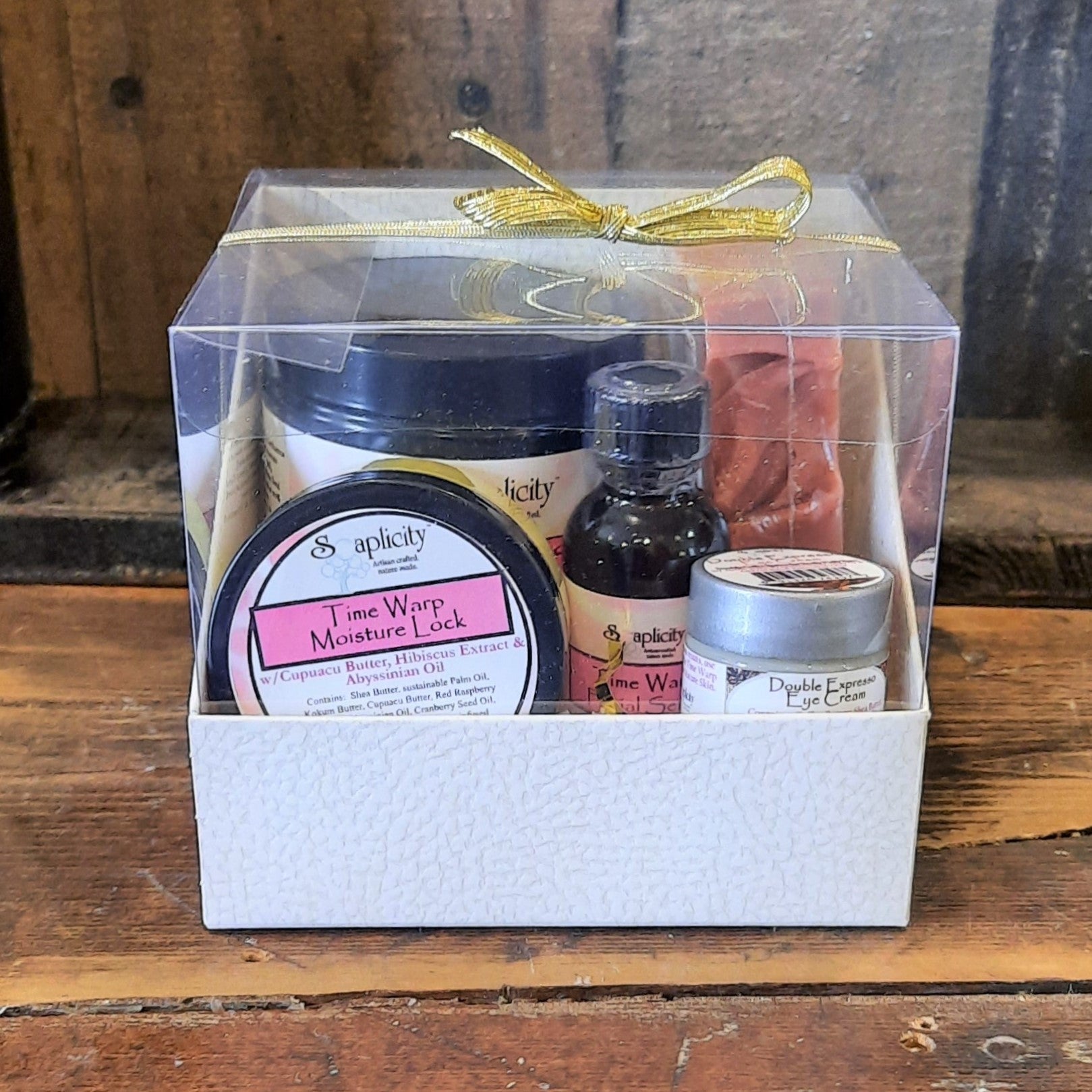 Time Warp Quint-Essential Skincare Set – Complete Anti-Aging Natural Skincare for Mature Skin