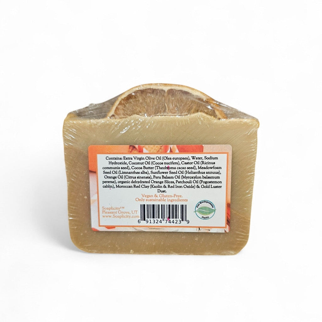 Orange Creamsicle Soap Bar – Ultra-Creamy & Moisturizing (Seasonal), 4 oz+