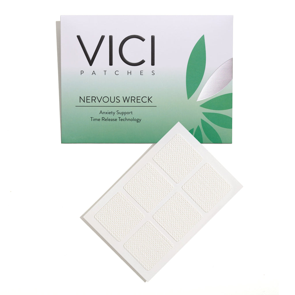 VICI Wellness Nervous Wreck Topical Patch – Anxiety & Calm Support