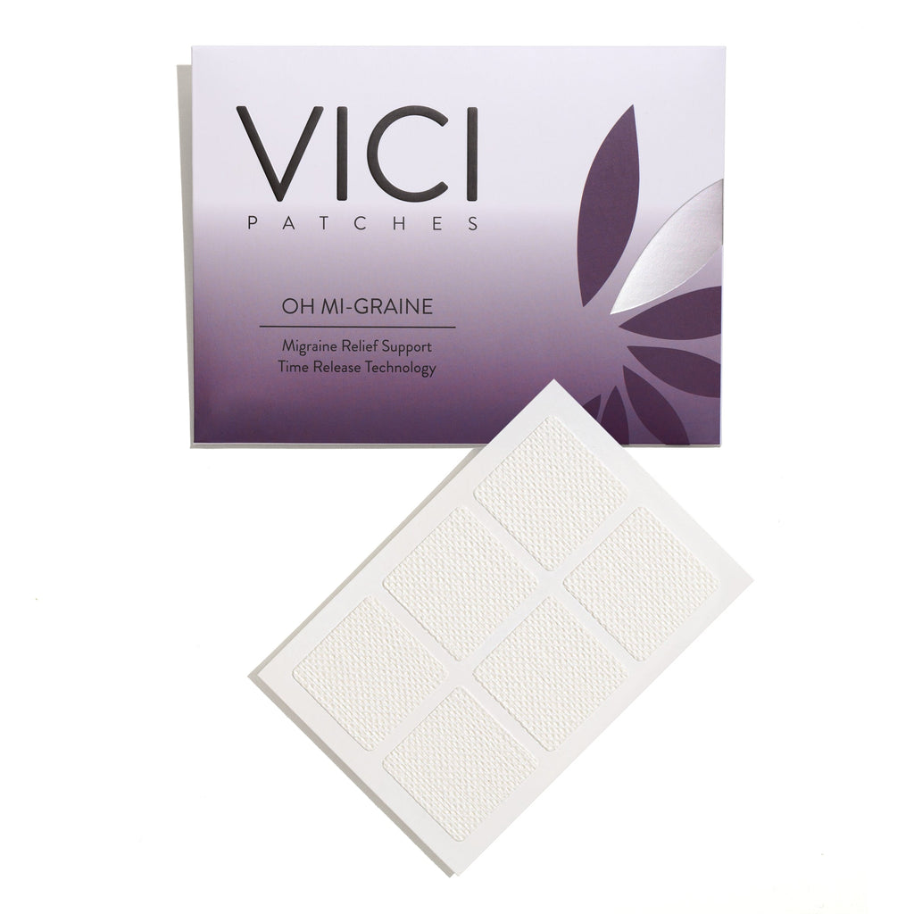 VICI Wellness Oh Mi-Graine Topical Patch – Headache & Migraine Relief