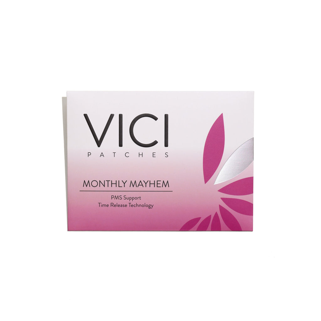 VICI Wellness Monthly Mayhem Topical Patch – PMS & Cycle Support