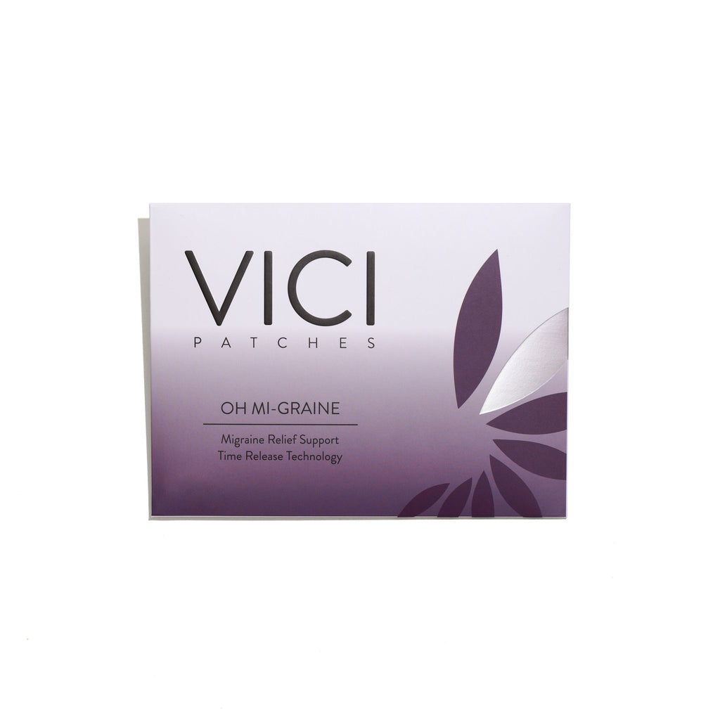 VICI Wellness Oh Mi-Graine Topical Patch – Headache & Migraine Relief