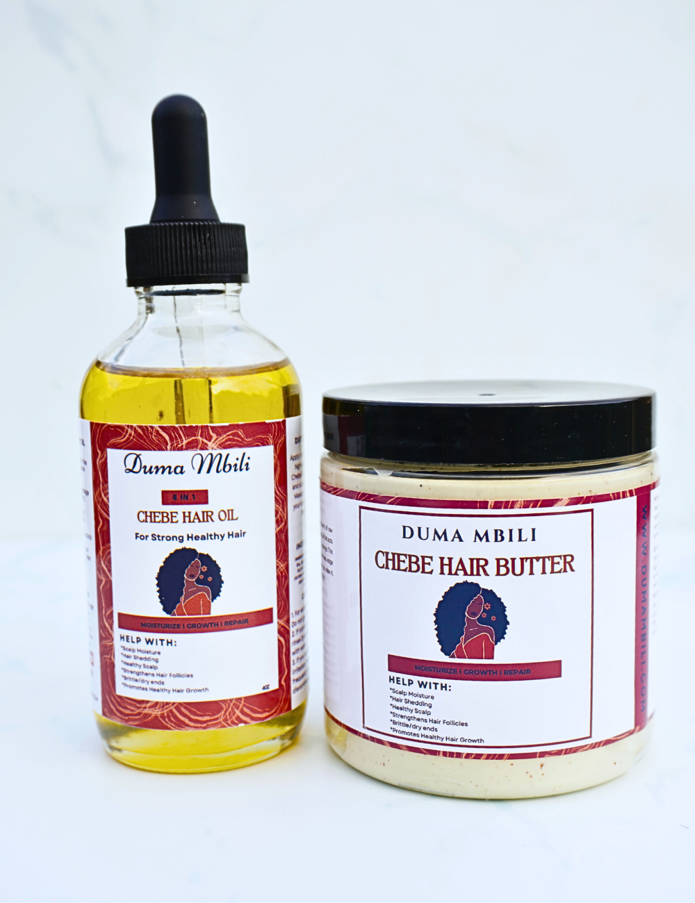 Chebe Hair Oil – Traditional Chadian Formula with Argan, Castor & Jojoba Oil