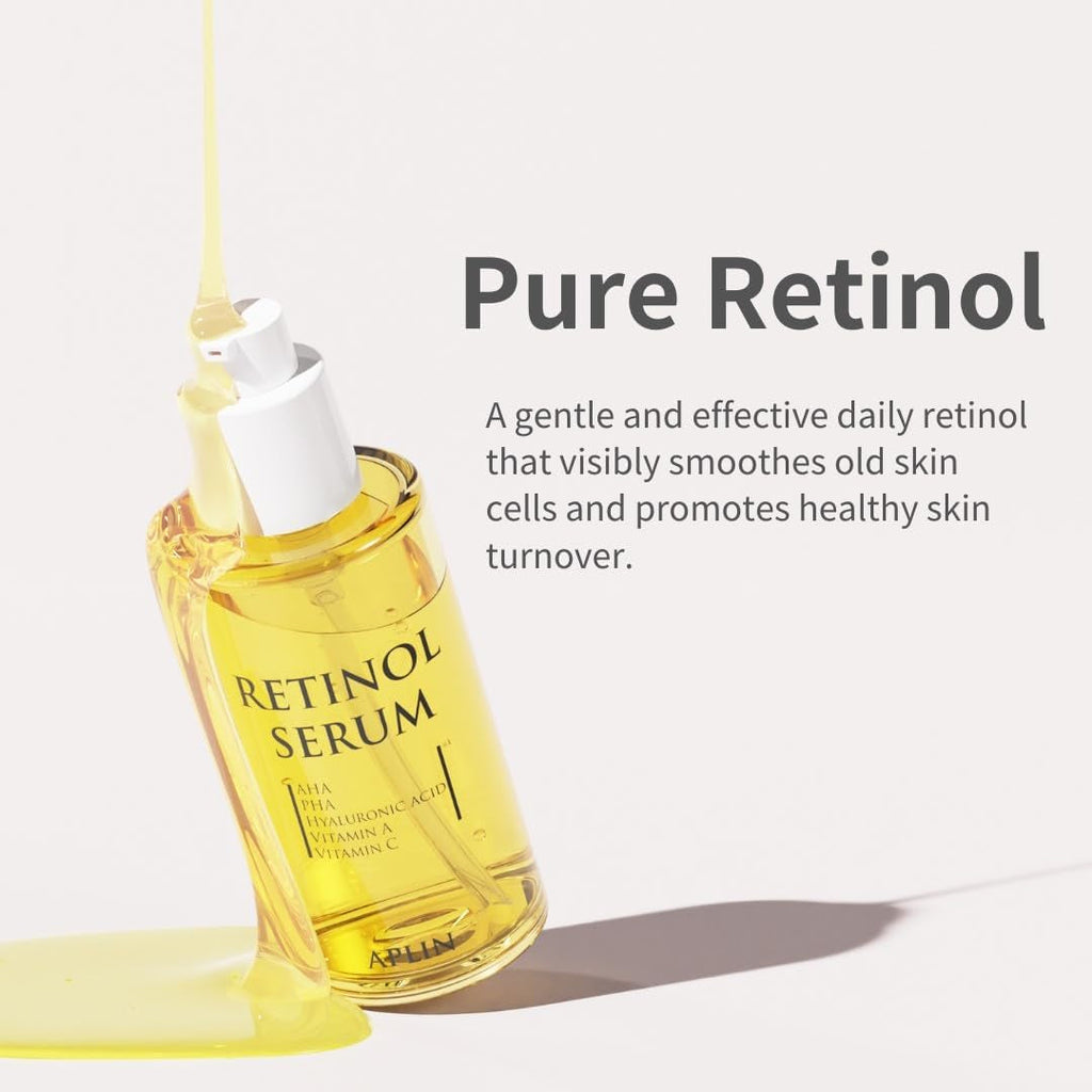 Korean Retinol Serum & Skin Moisturizer – Anti-Aging Facial Treatment