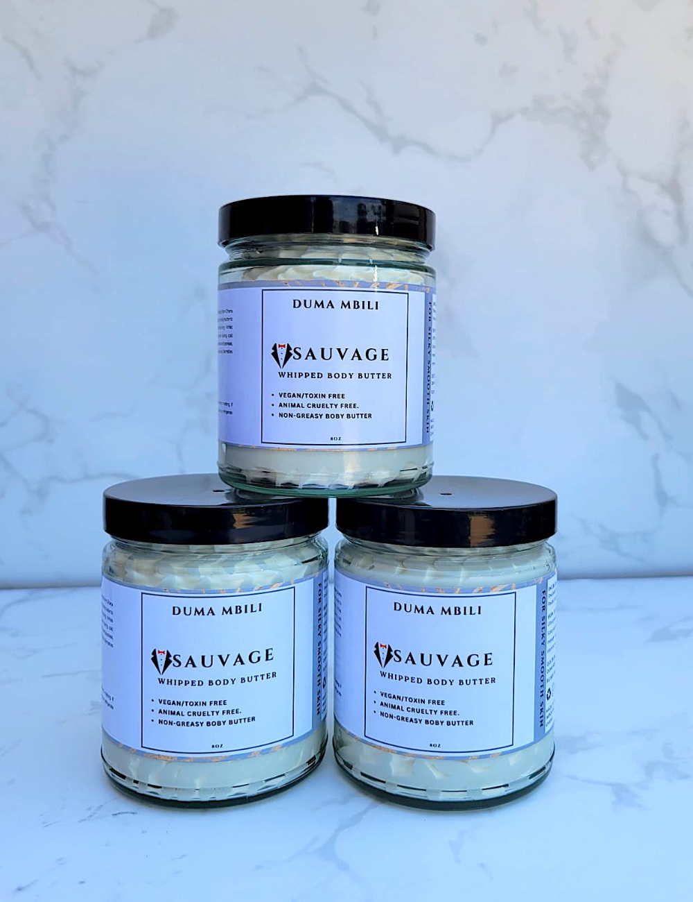 Sauvage Whipped Body Butter – Shea, Mango & Cocoa Butter Blend