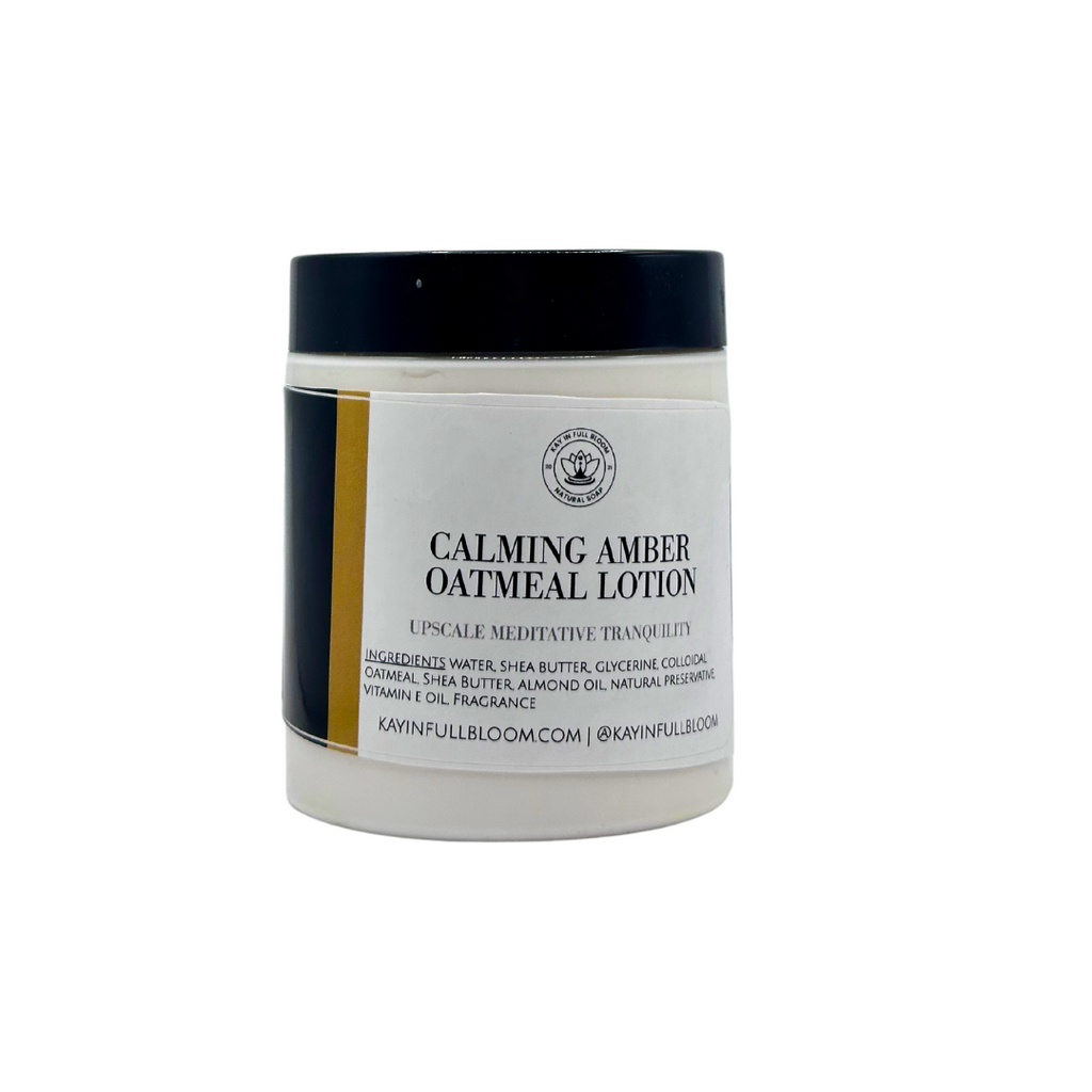 Calming Amber Sensitive Skin Lotion – Restorative 24hr Night Lotion