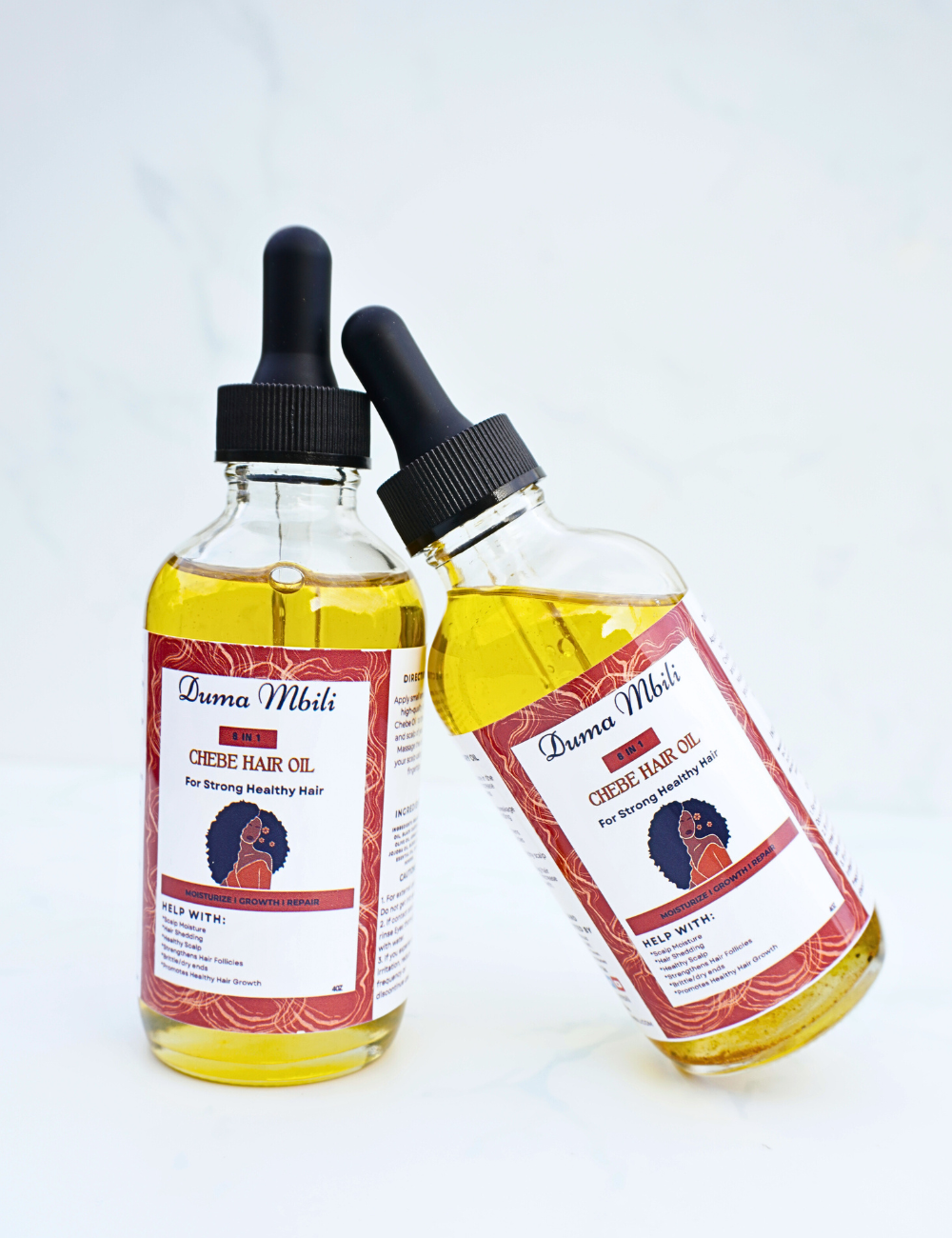 Chebe Hair Oil – Traditional Chadian Formula with Argan, Castor & Jojoba Oil