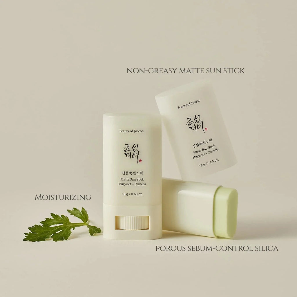 Matte Sunstick – Mugwort & Camellia SPF 50+ PA++++ Korean Sunscreen Stick