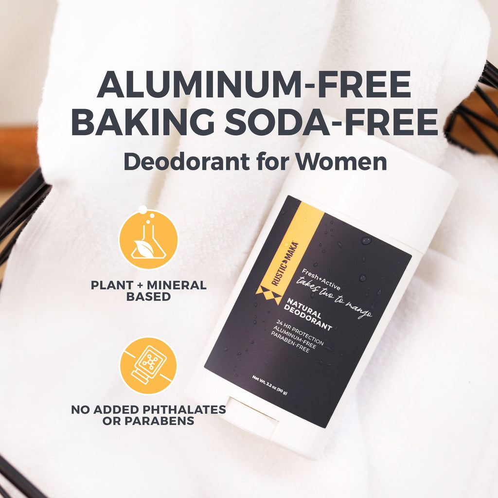 TAKES TWO TO MANGO Natural Deodorant – Tropical Mango & Coconut Scent | Rustic MAKA LLC