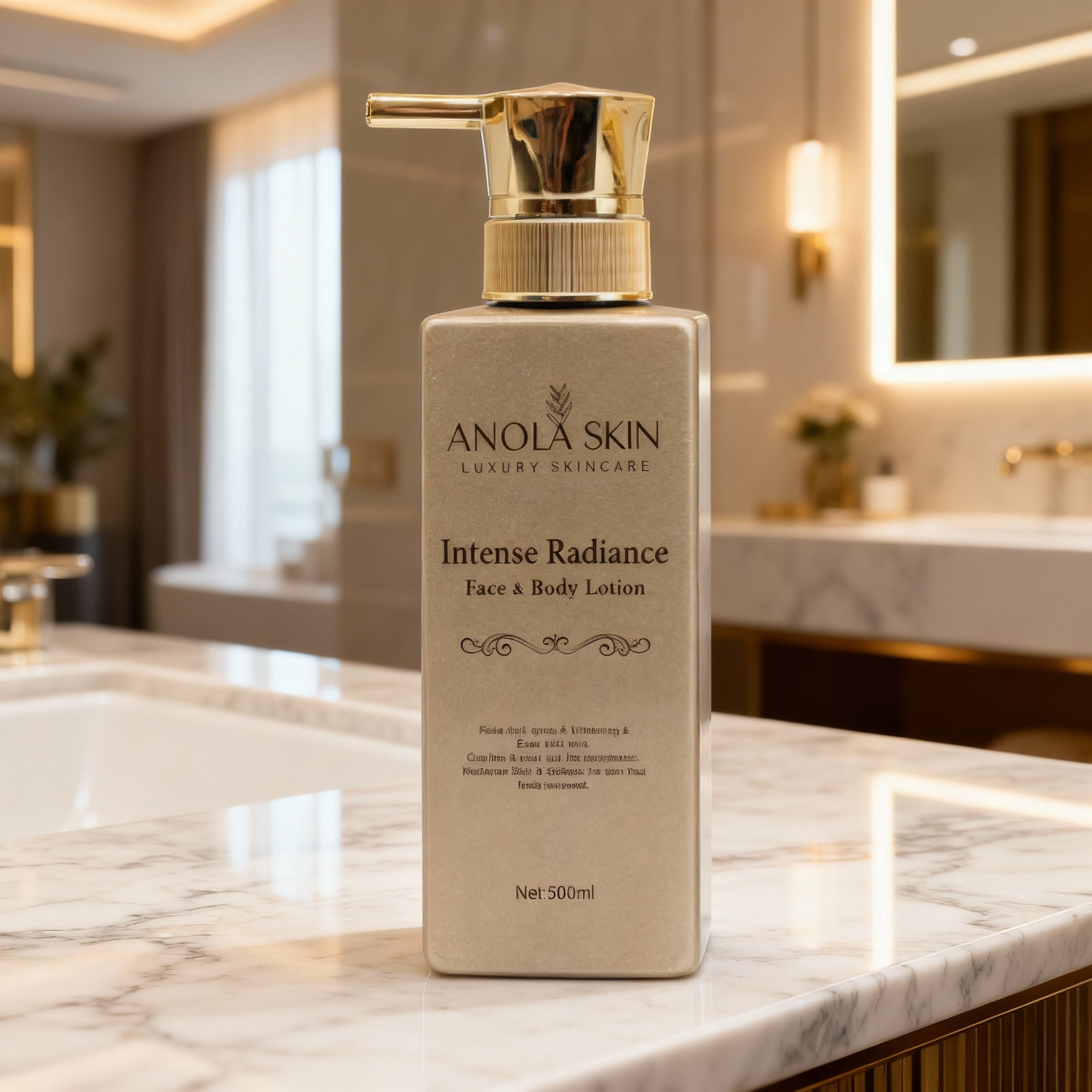 Intense Radiance Lightening Lotion — Double Glutathione Face & Body Formula