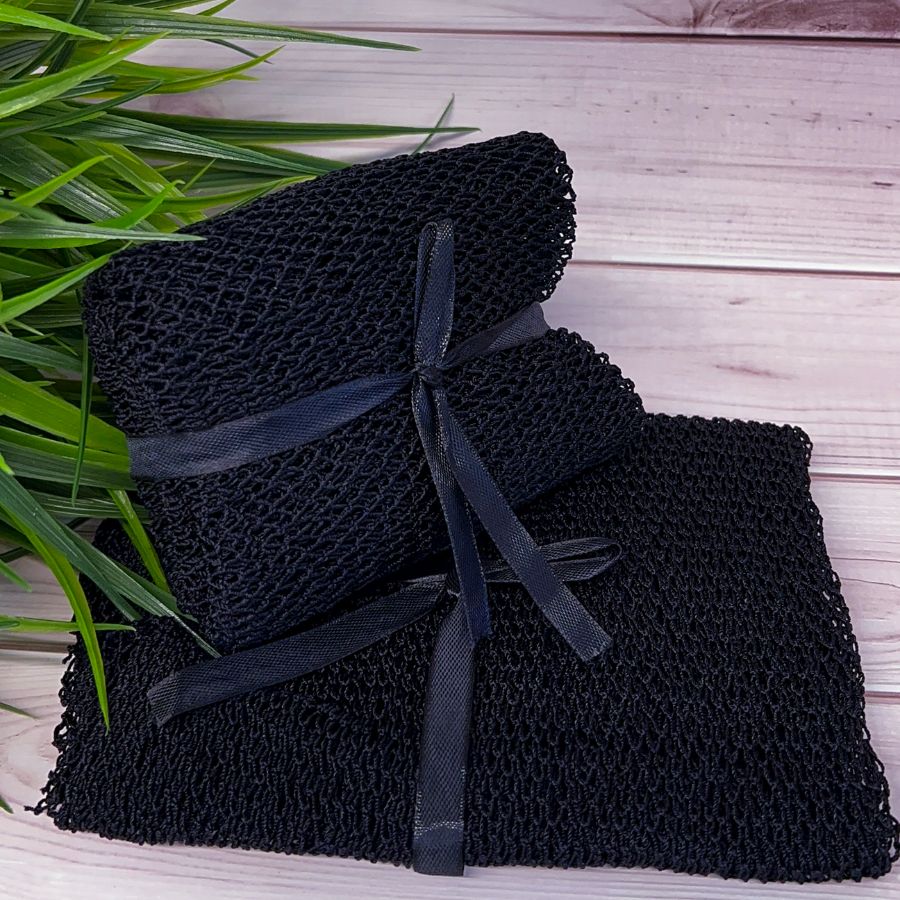 Exfoliating African Bath Net Sponge – Traditional Nylon, 27 Inches