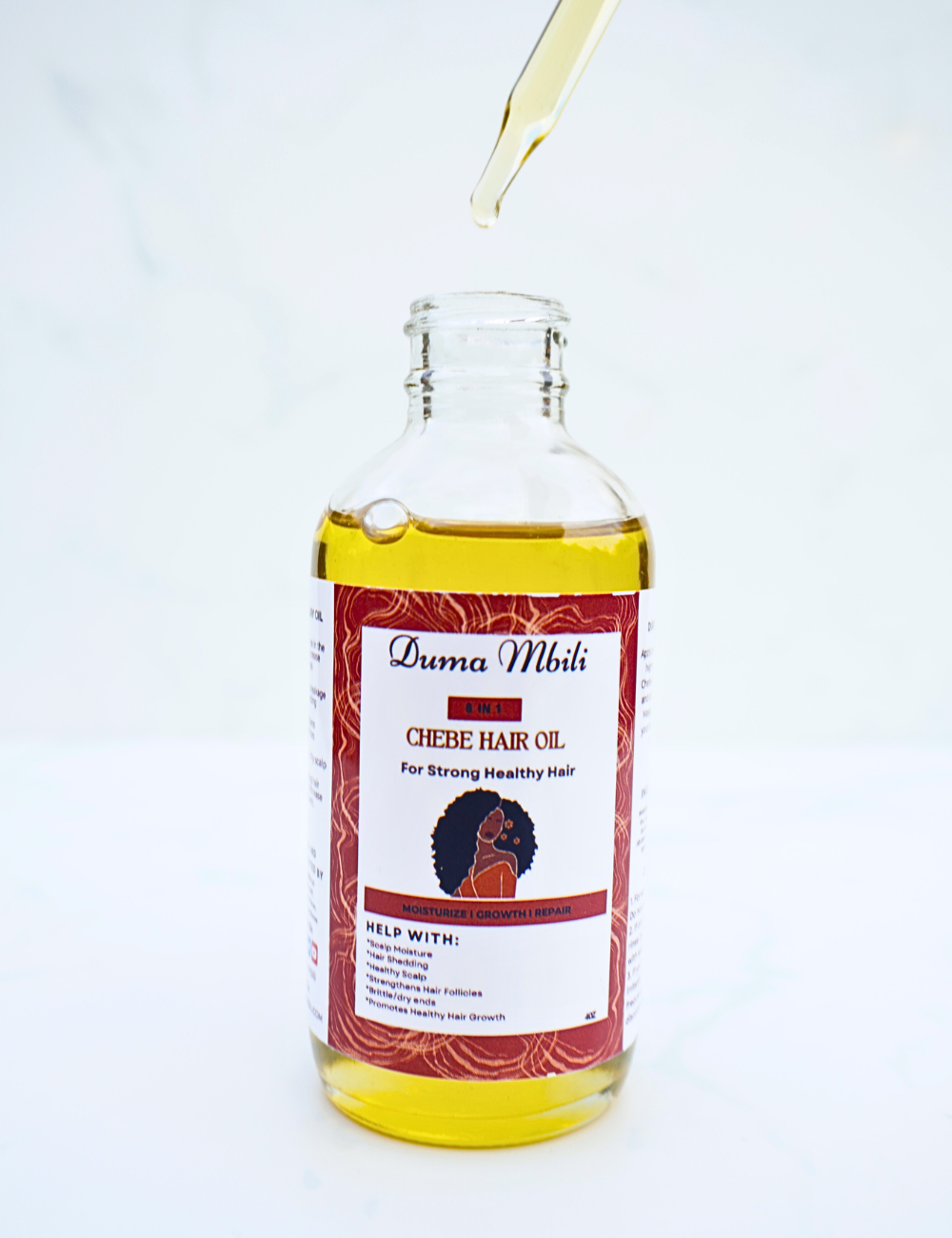Chebe Hair Oil – Traditional Chadian Formula with Argan, Castor & Jojoba Oil