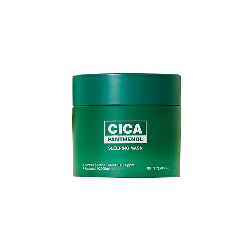 CICA Panthenol Overnight Moisturizing Cream – Korean Sleeping Mask 2.70 oz