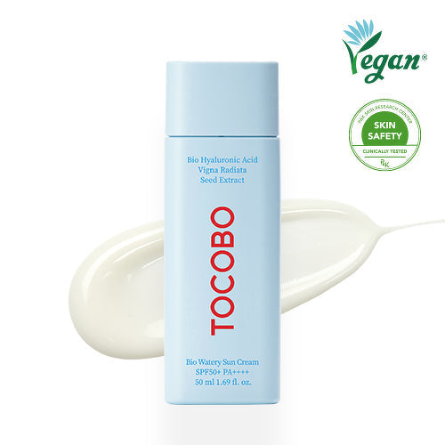 TOCOBO Bio Watery Sun Cream SPF 50+ PA++++ – Hydrating Korean Sunscreen