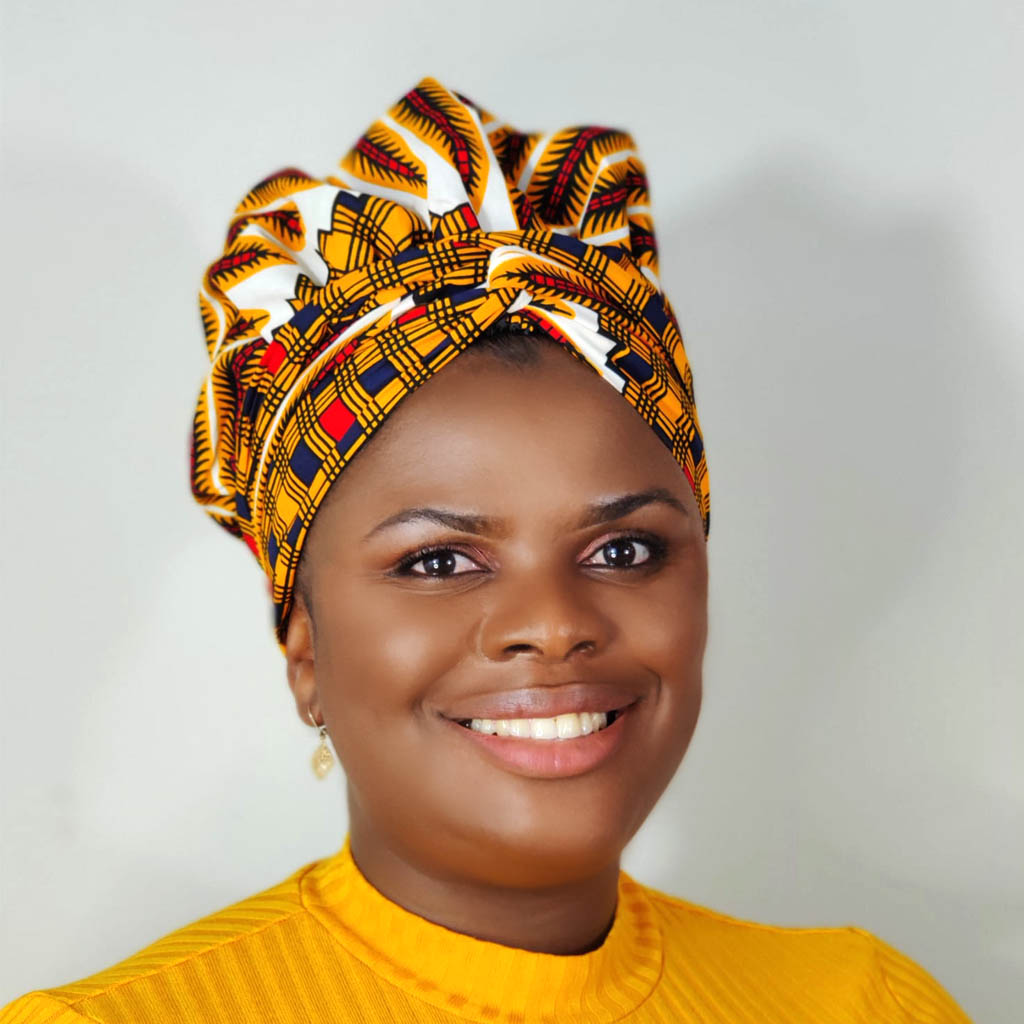 Duma Mbili African Print Bonnet Wrap – Satin-Lined with Belt, 88" Long