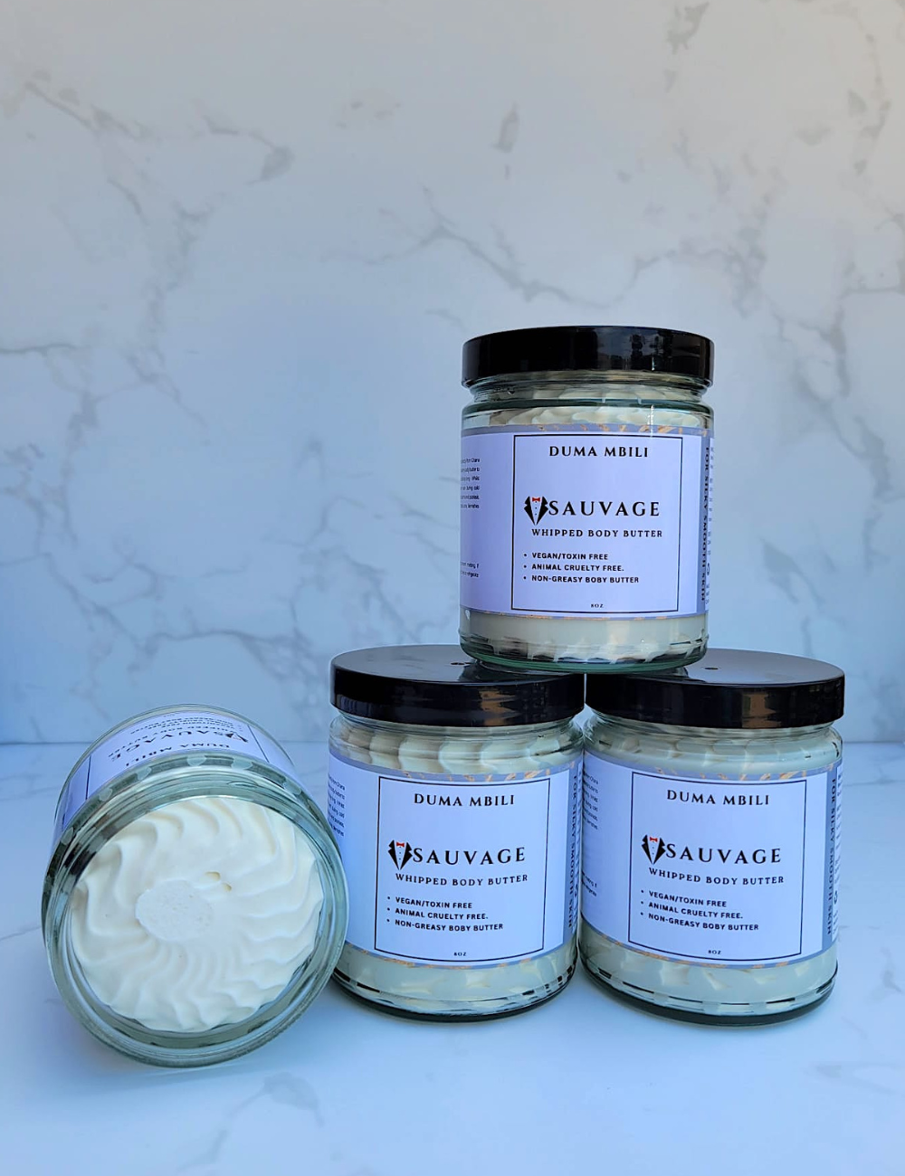 Sauvage Whipped Body Butter – Shea, Mango & Cocoa Butter Blend