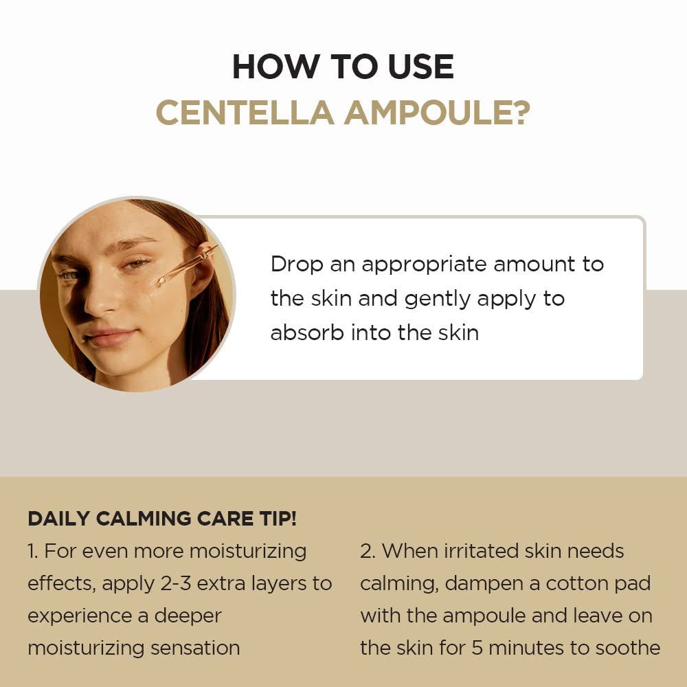 Madagascar Centella Asiatica Ampoule Serum – Soothing & Acne-Prone Skin 1.85 oz