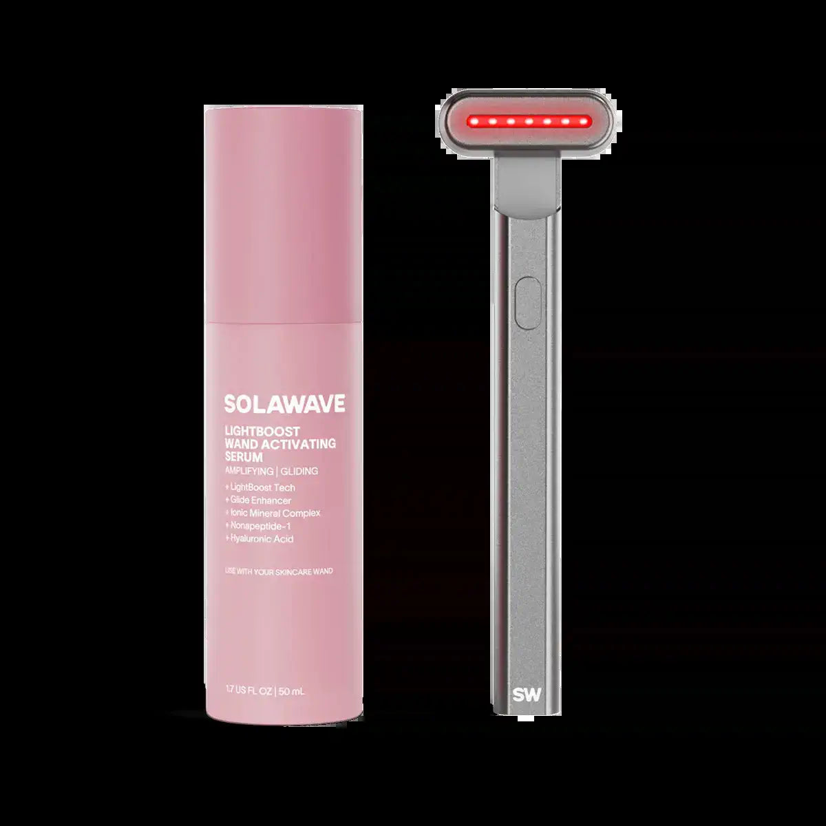4-in-1 Radiant Renewal Skincare Wand – Red Light Therapy, EMS & Microcurrent Device