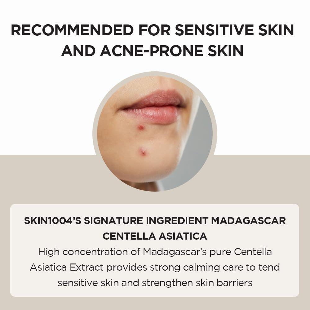 Madagascar Centella Asiatica Ampoule Serum – Soothing & Acne-Prone Skin 1.85 oz