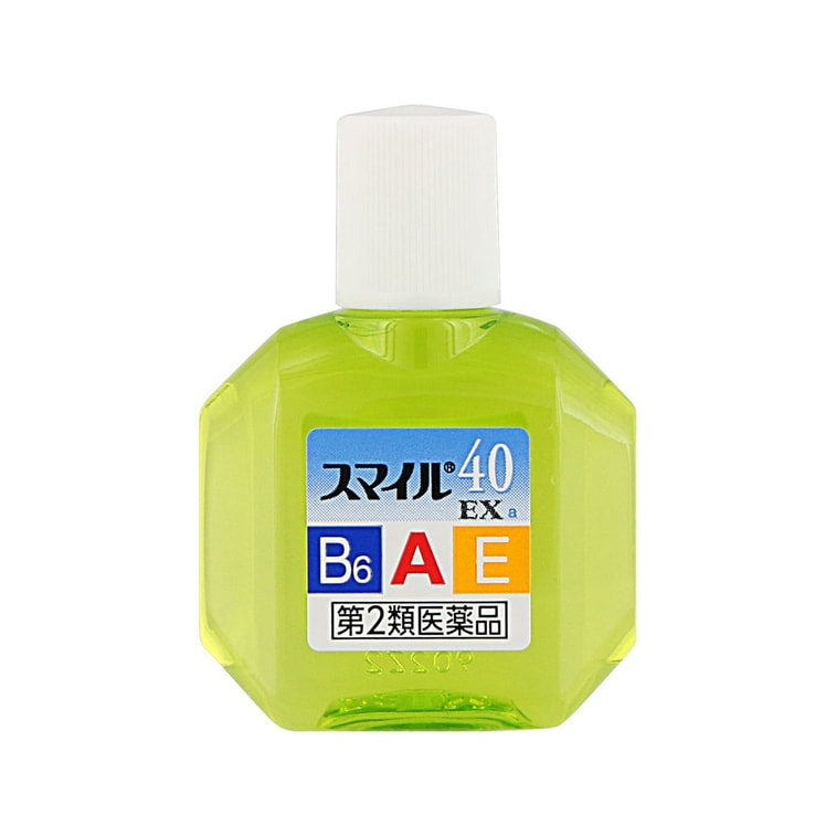 Lion Smile 40 EX Vitamin A Eye Drops – Soothing Relief for Tired & Dry Eyes