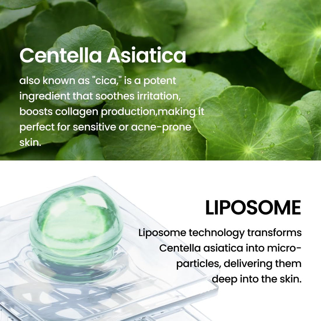 Liposome Daily Cleansing Oil – Centella Asiatica Gentle Makeup Remover 6.76 oz