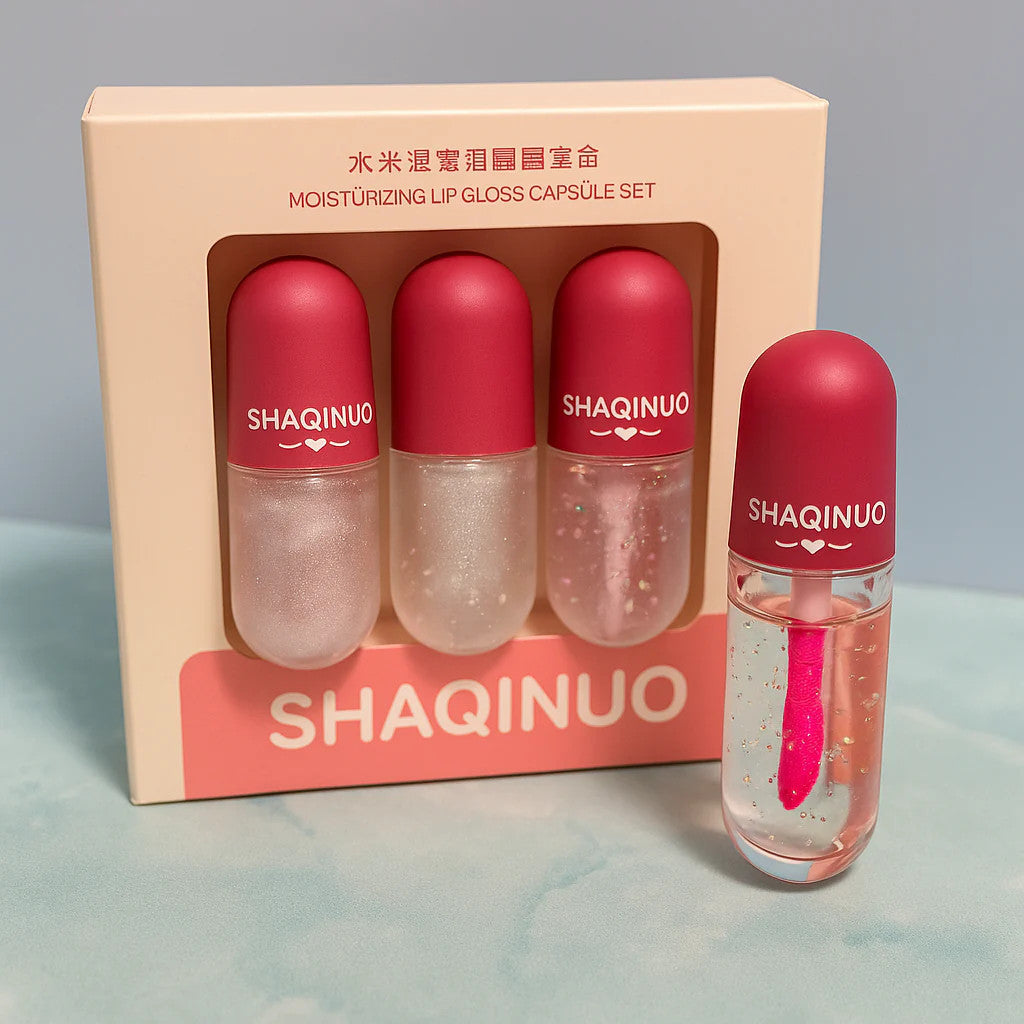 Capsule Lip Gloss - Moisturizing Shine & Color