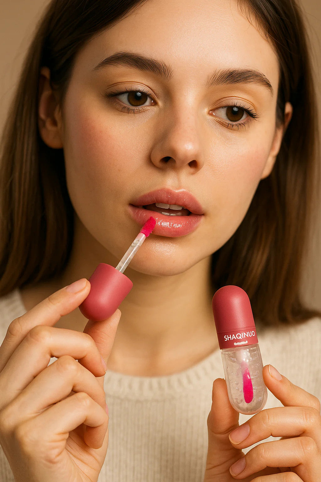 Capsule Lip Gloss - Moisturizing Shine & Color