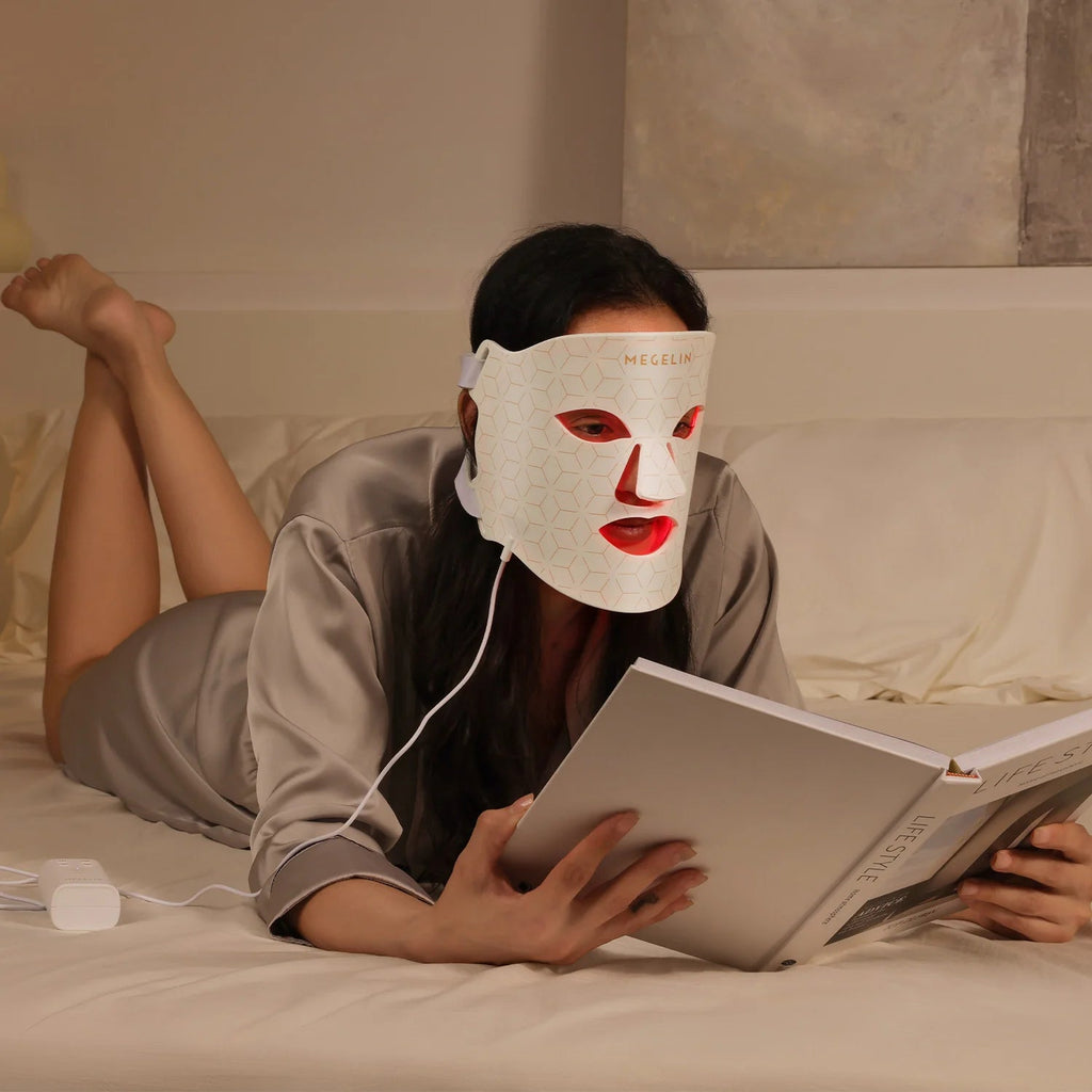 LED Red Light Therapy Face Mask – Anti-Aging & Skin Rejuvenation Device