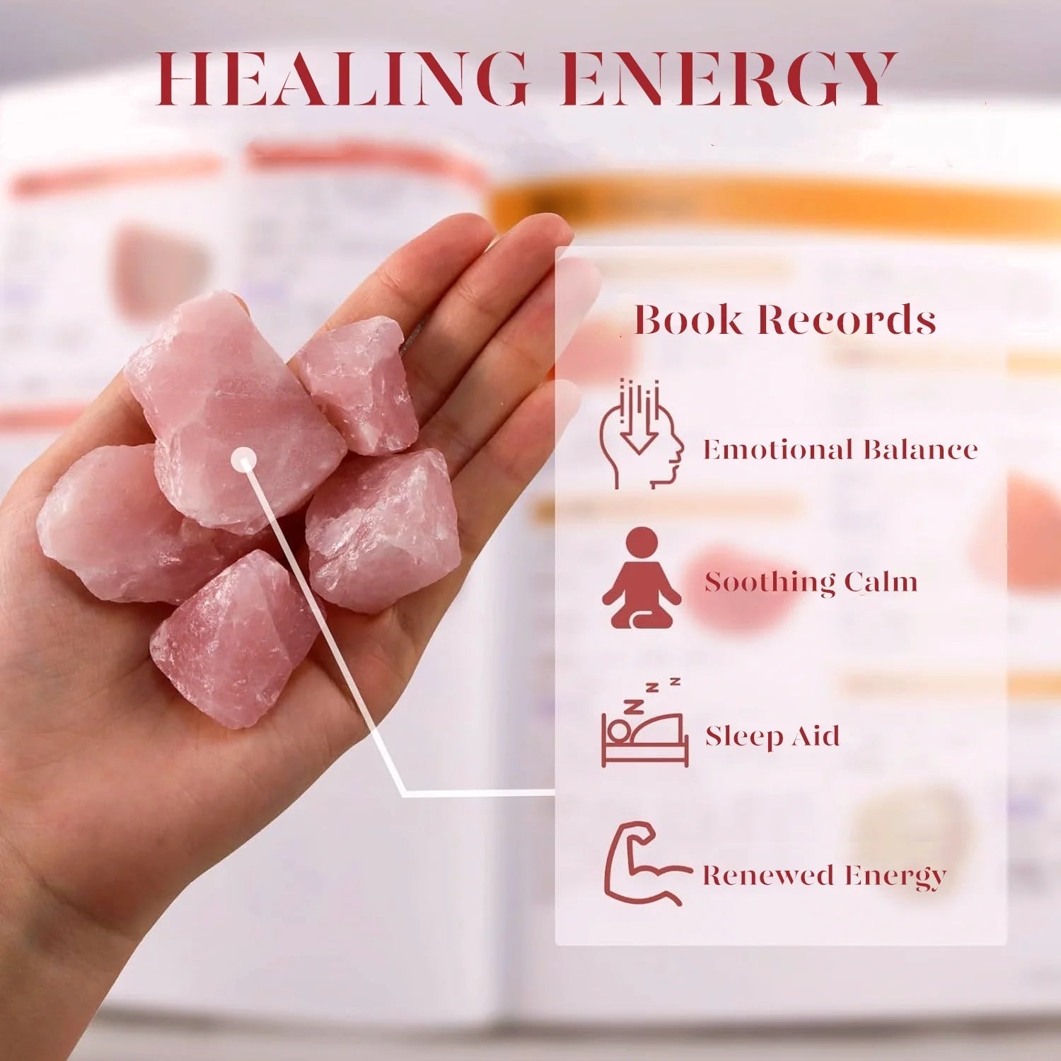Jade Roller & Gua Sha Set – Natural Rose Quartz Facial Massage Tools, Pink