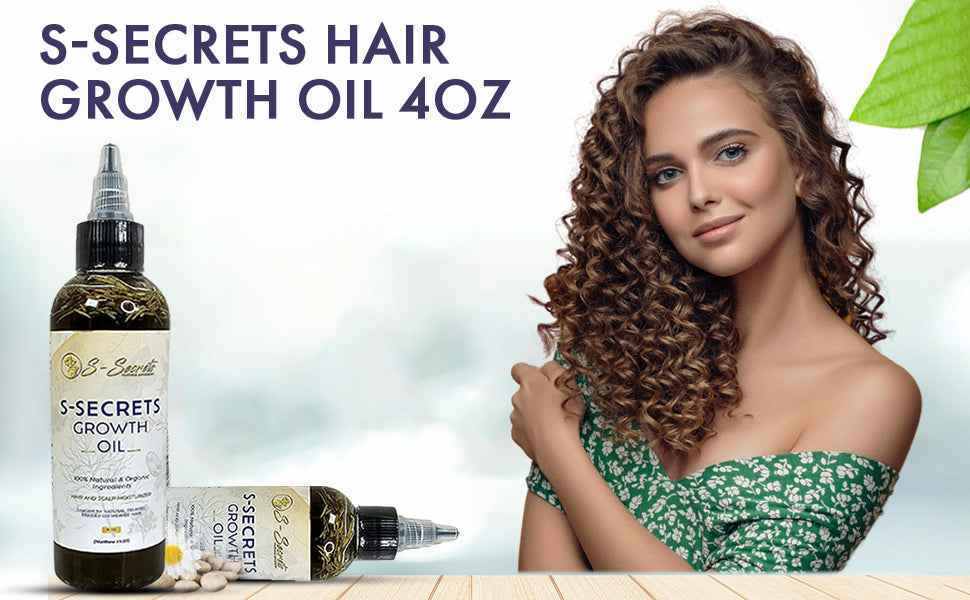 S-Secrets Scalp Stimulator Hair Growth Oil – 4 oz