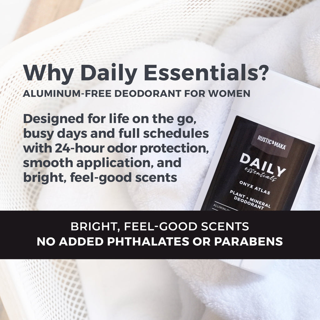 ONYX ATLAS Natural Deodorant – Bold Woody & Earthy Scent | Rustic MAKA LLC