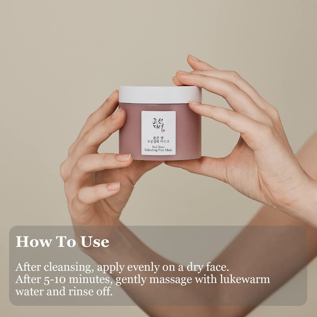 Beauty of Joseon Red Bean Refreshing Pore Mask – Deep Cleansing K-Beauty Clay Mask