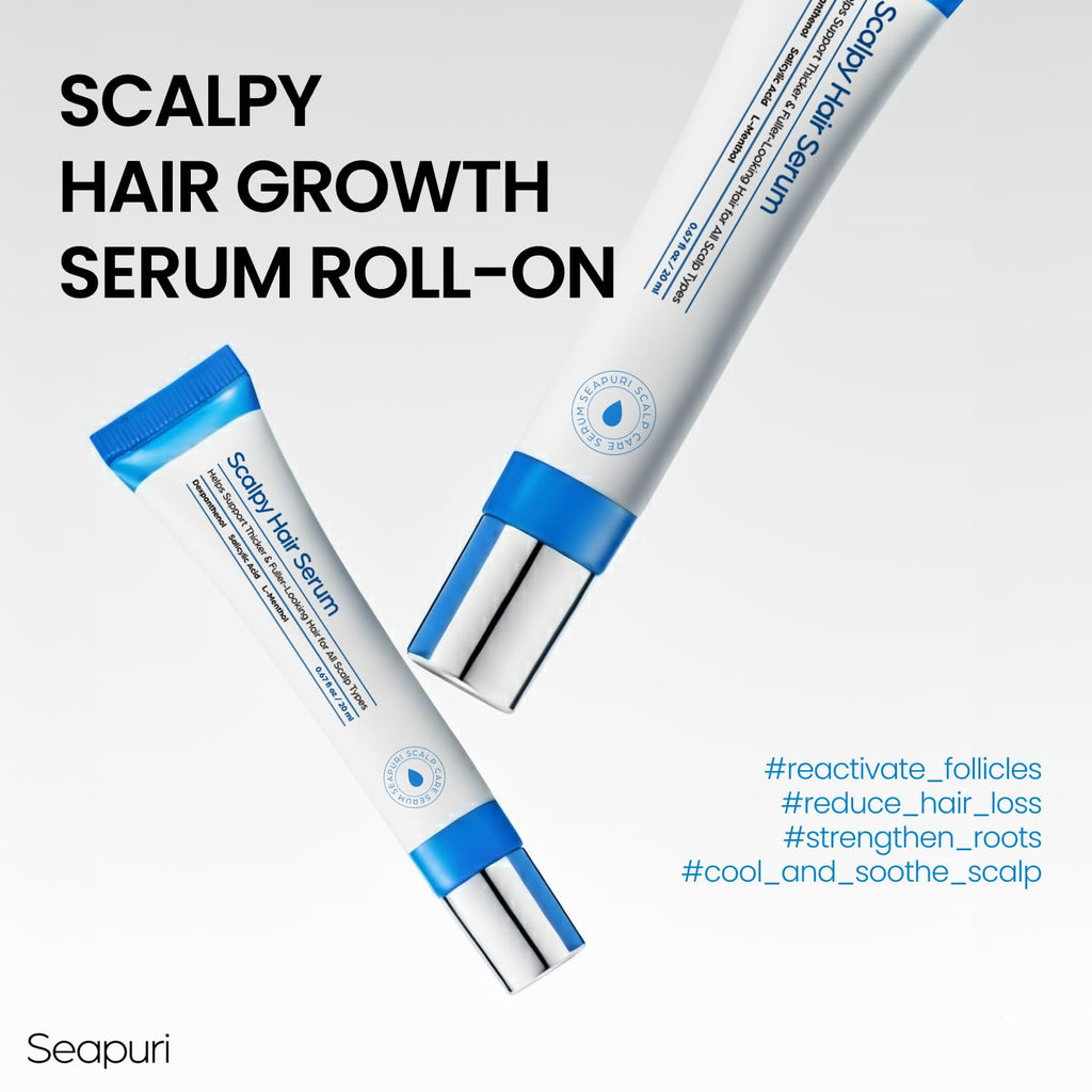 Seapuri Scalpy Hair Serum – Scalp-Nourishing Korean Hair Growth Serum