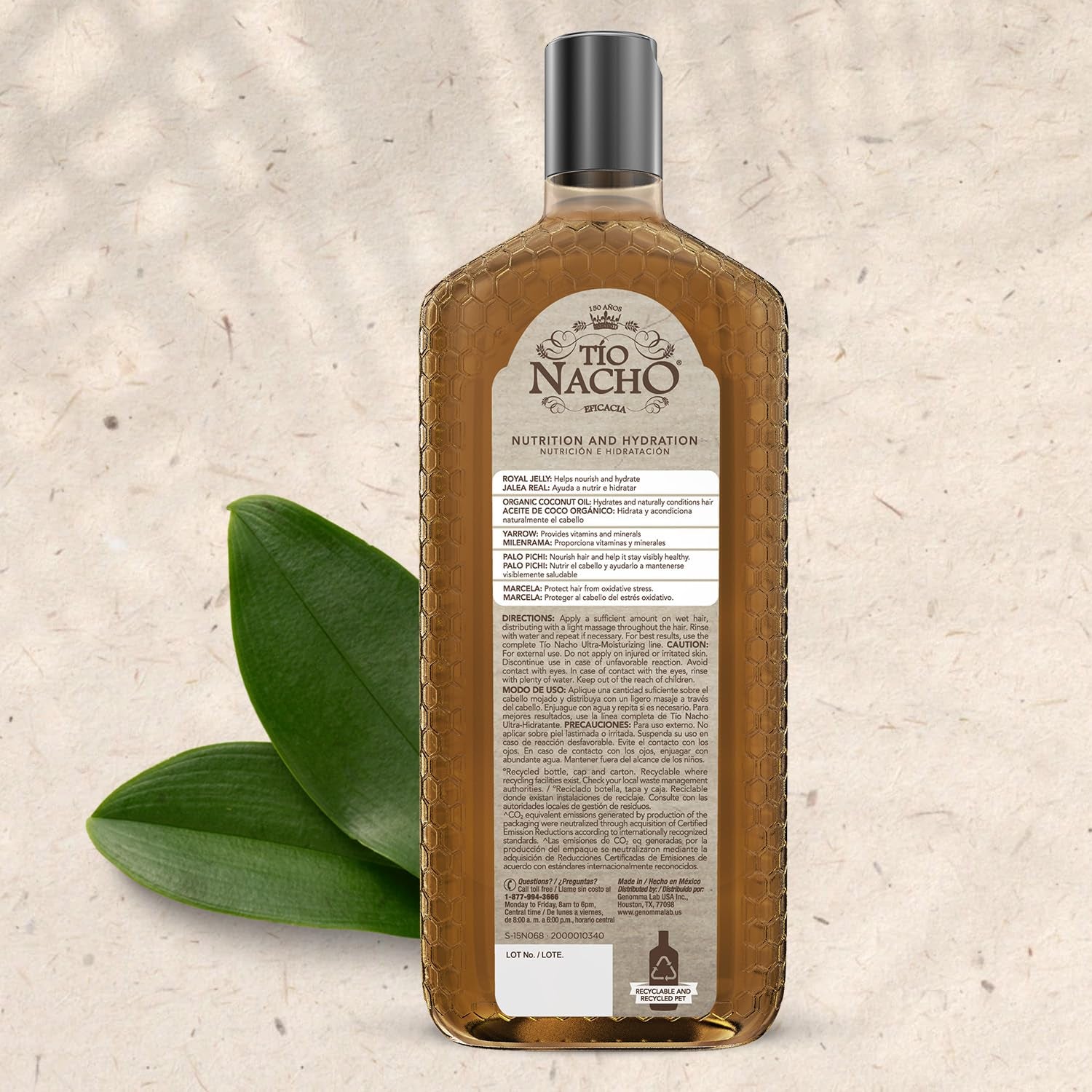 Ultra Hydration Shampoo with Coconut Oil & Royal Jelly, Hydrating & Nourishing for Dry, Damaged Hair, Fights Frizz & Protects from Breakage, 14 Fluid Ounces