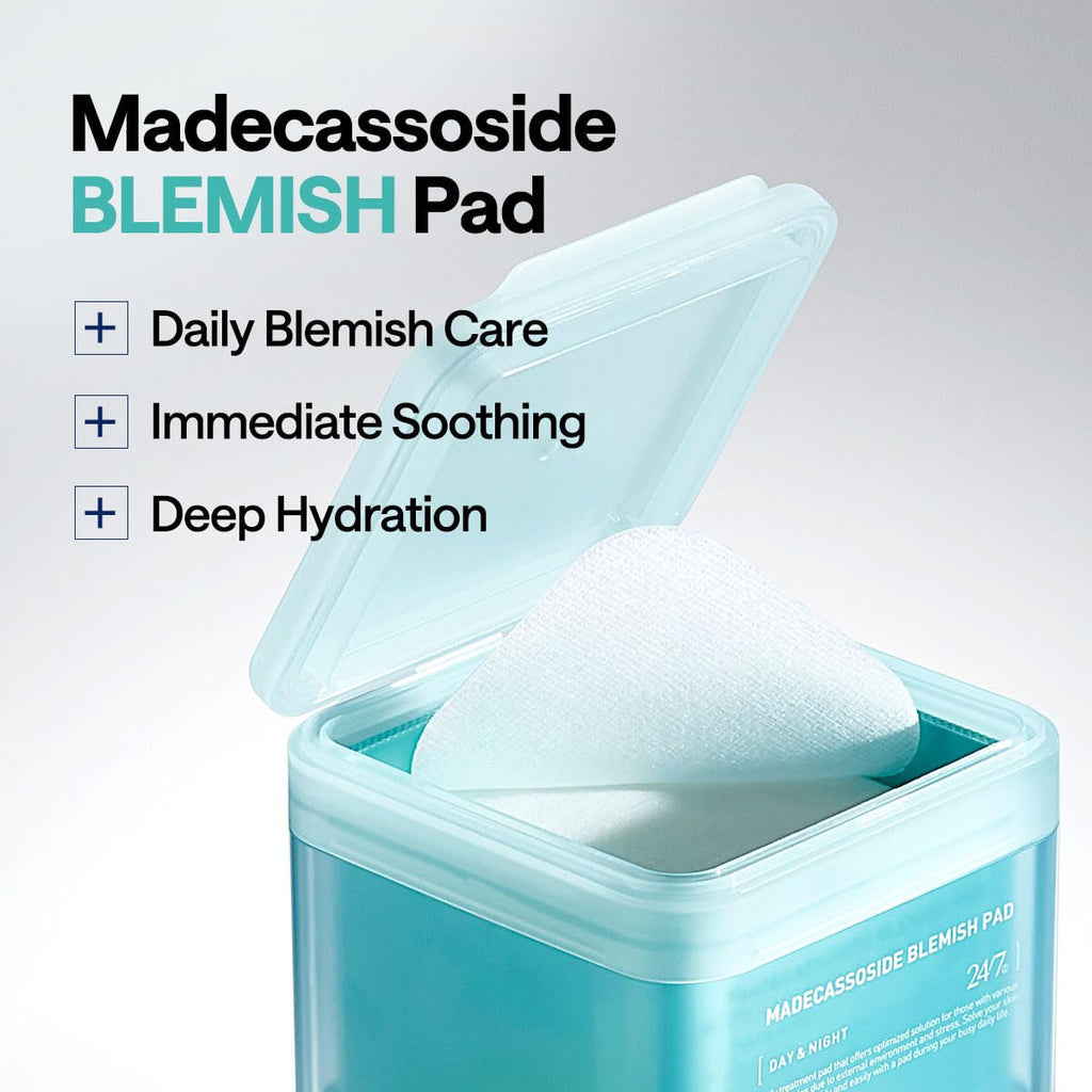 Madecassoside Toner Pads – Centella Asiatica Blemish & Uneven Tone Treatment Pads