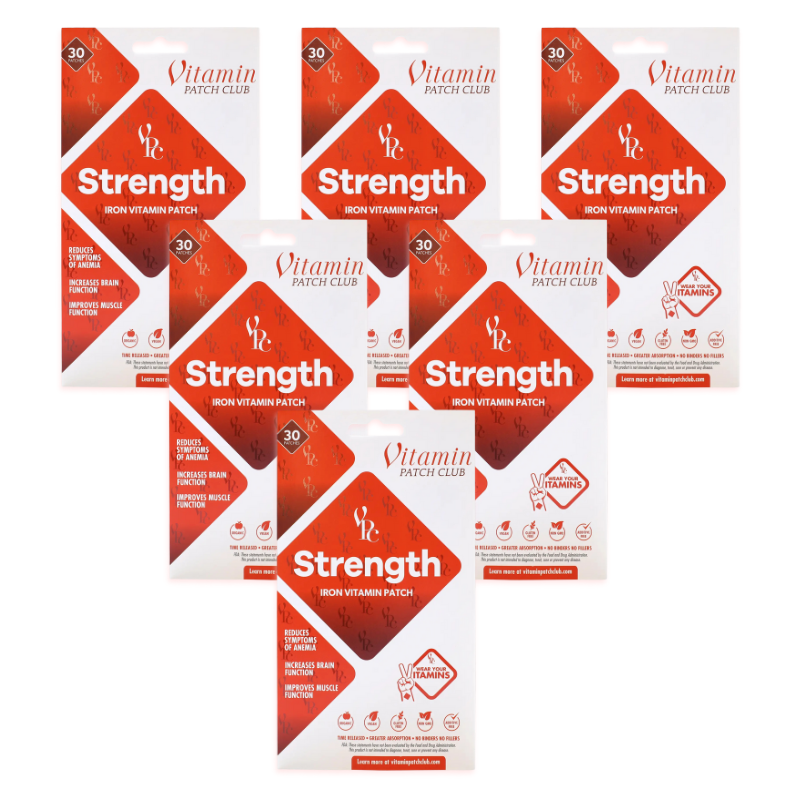 Strength Patch – Iron, Amino Acids & CoQ10 for Energy & Muscle Recovery