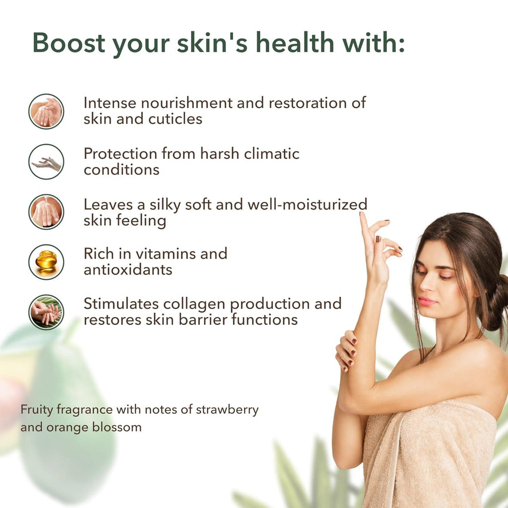 Deep Nutrition Hand Cream with Organic Avocado