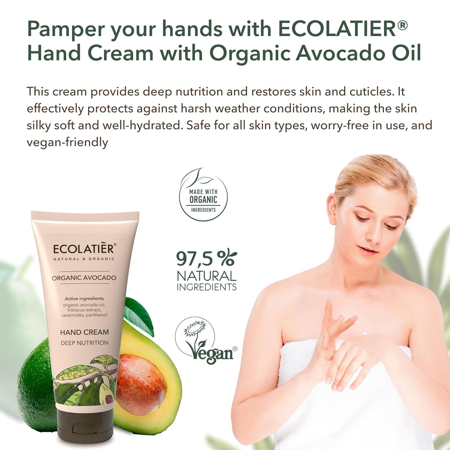Deep Nutrition Hand Cream with Organic Avocado