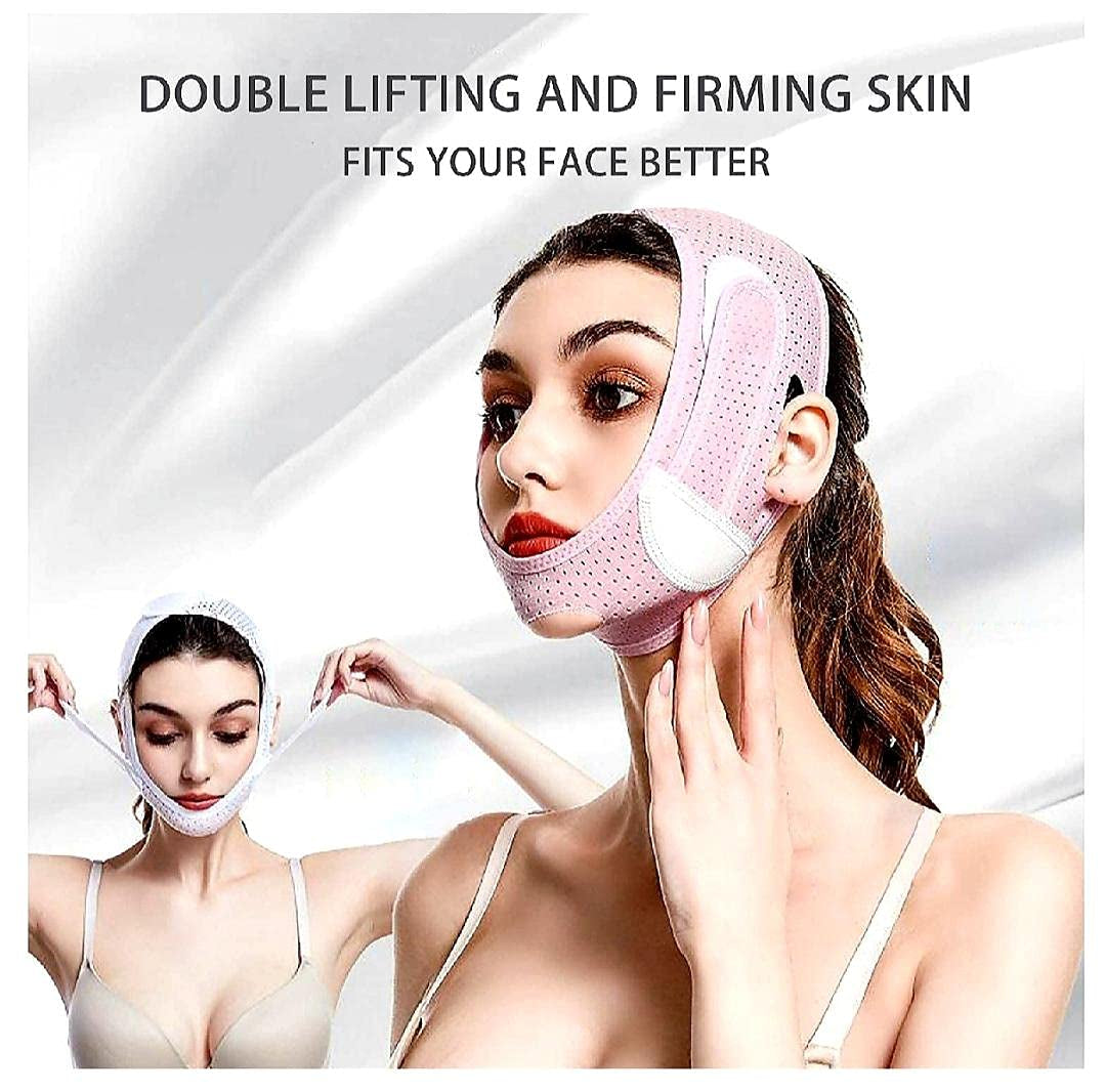 V-Line Face Slimming Band – Jawline Contouring & Double Chin Reducer Strap