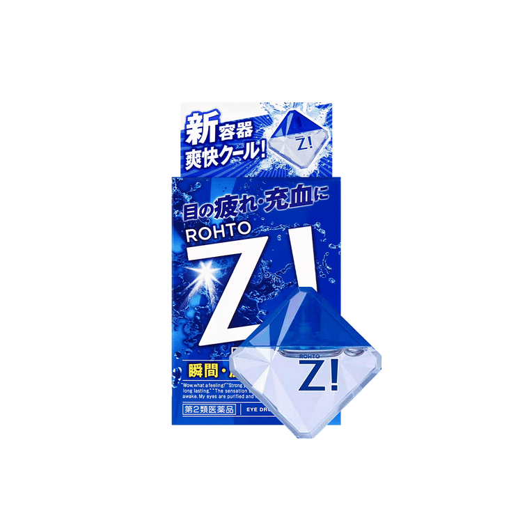 Rohto Z! Eye Drops – Maximum Strength Cooling Relief for Eyes
