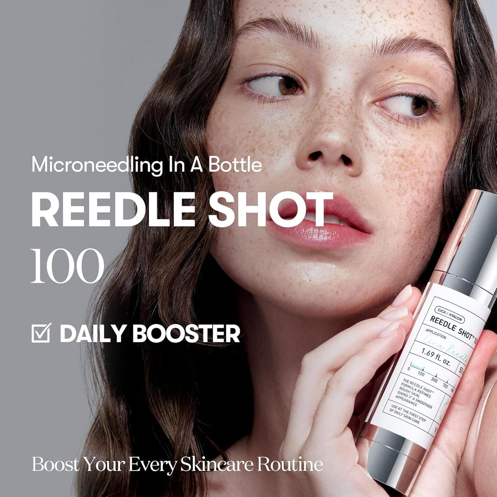 CICA Reedle Shot 100 – Spicule Microneedling Serum for Pores & Glass Skin 1.69 oz