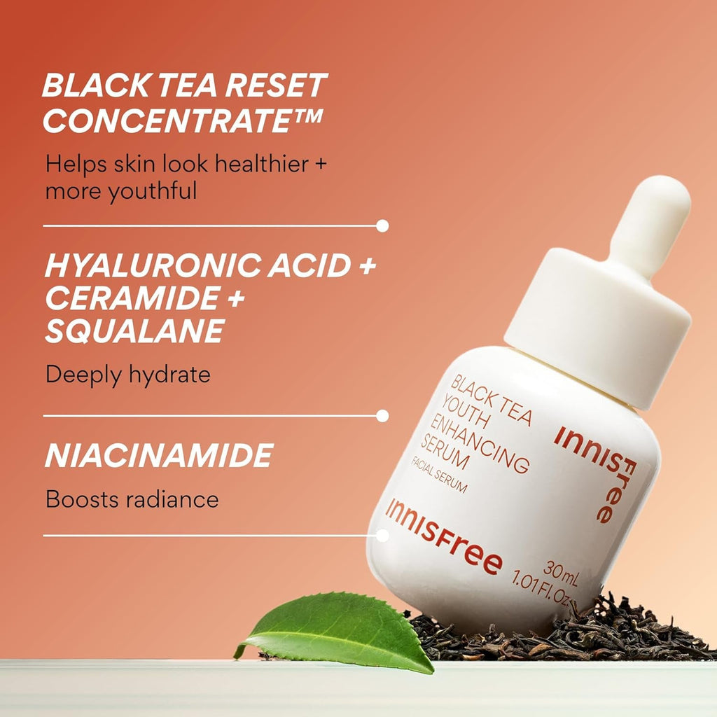 Black Tea Youth Enhancing Serum – Niacinamide Firming & Glow Serum