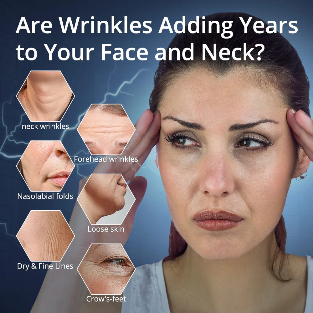7-Color LED Neck Tightening & Facial Lifting Device – 3-in-1 Anti-Aging Skin Care Tool