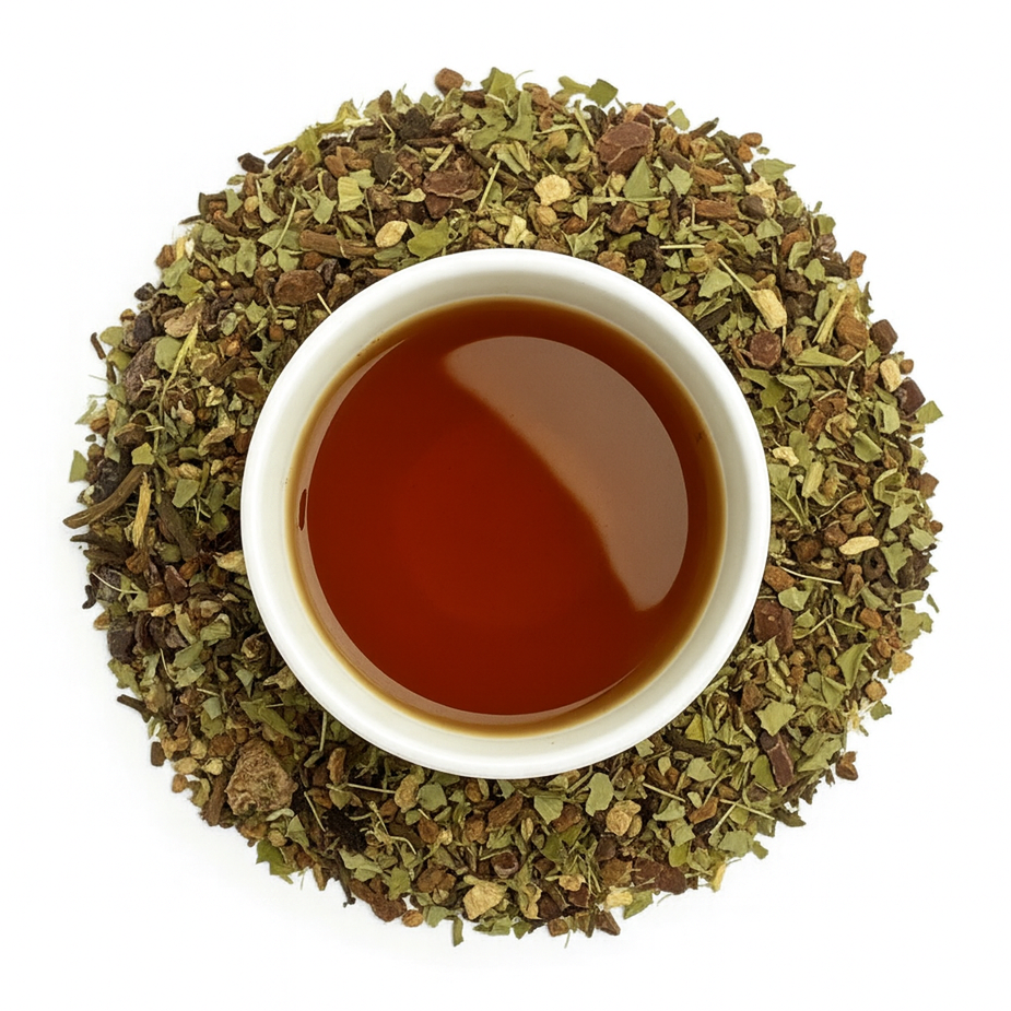 Gingerbread Herbal Tea for Digestion – Warming Digestive Support | MoonMaid Botanicals