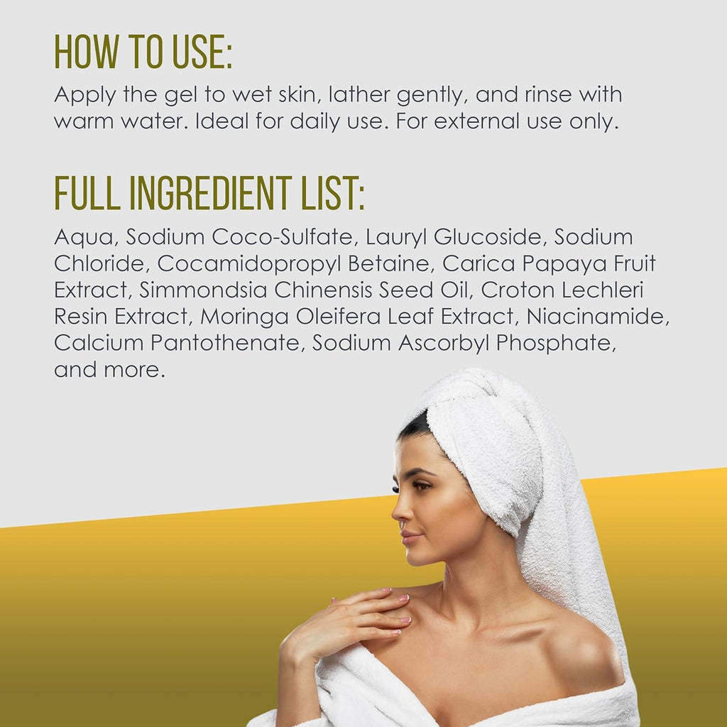 Organic Mimi Shower Gel – Jojoba & Papaya