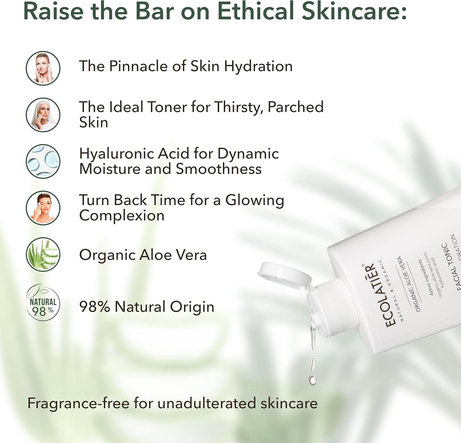 Intense Hydration Facial Tonic with Organic Aloe Vera