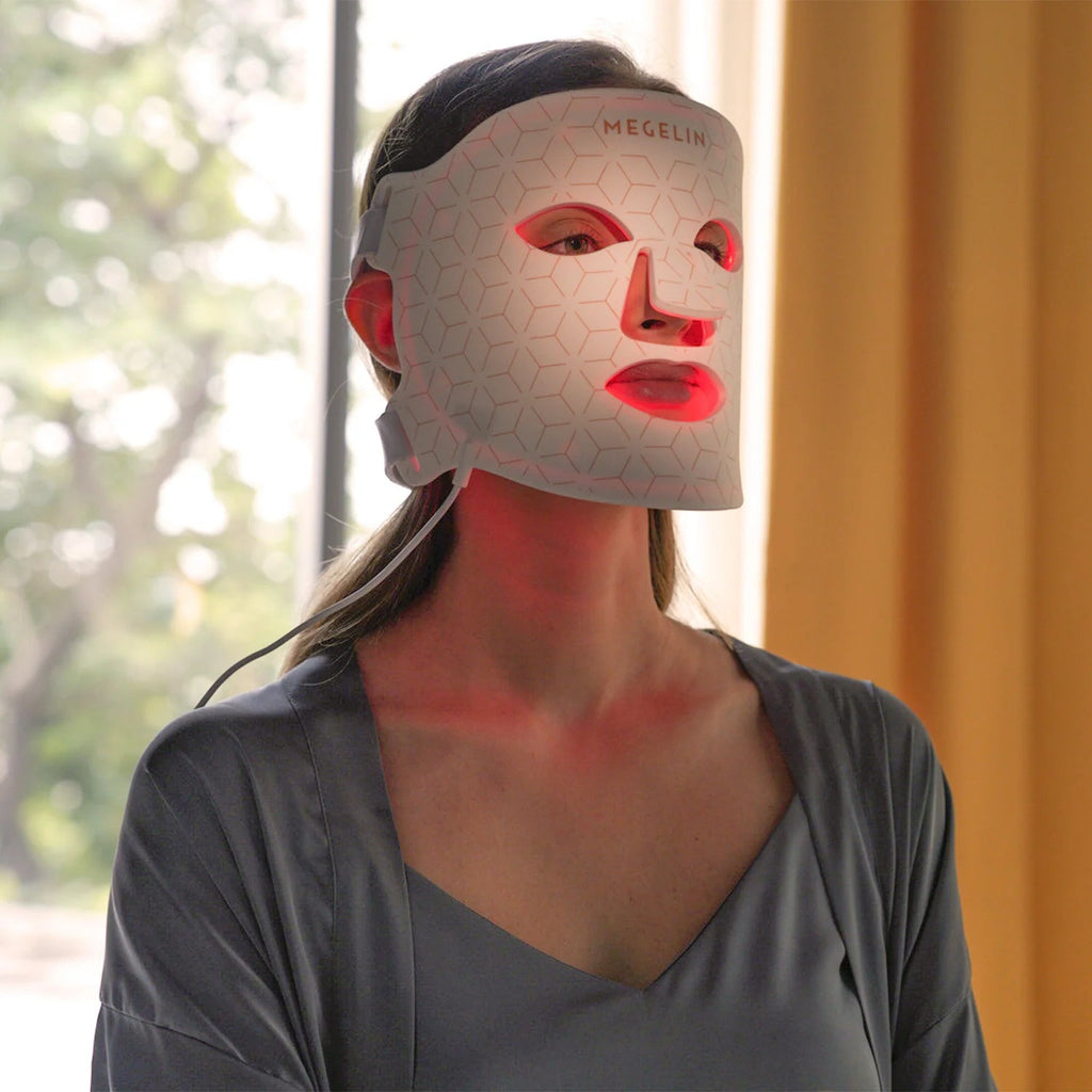 LED Red Light Therapy Face Mask – Anti-Aging & Skin Rejuvenation Device