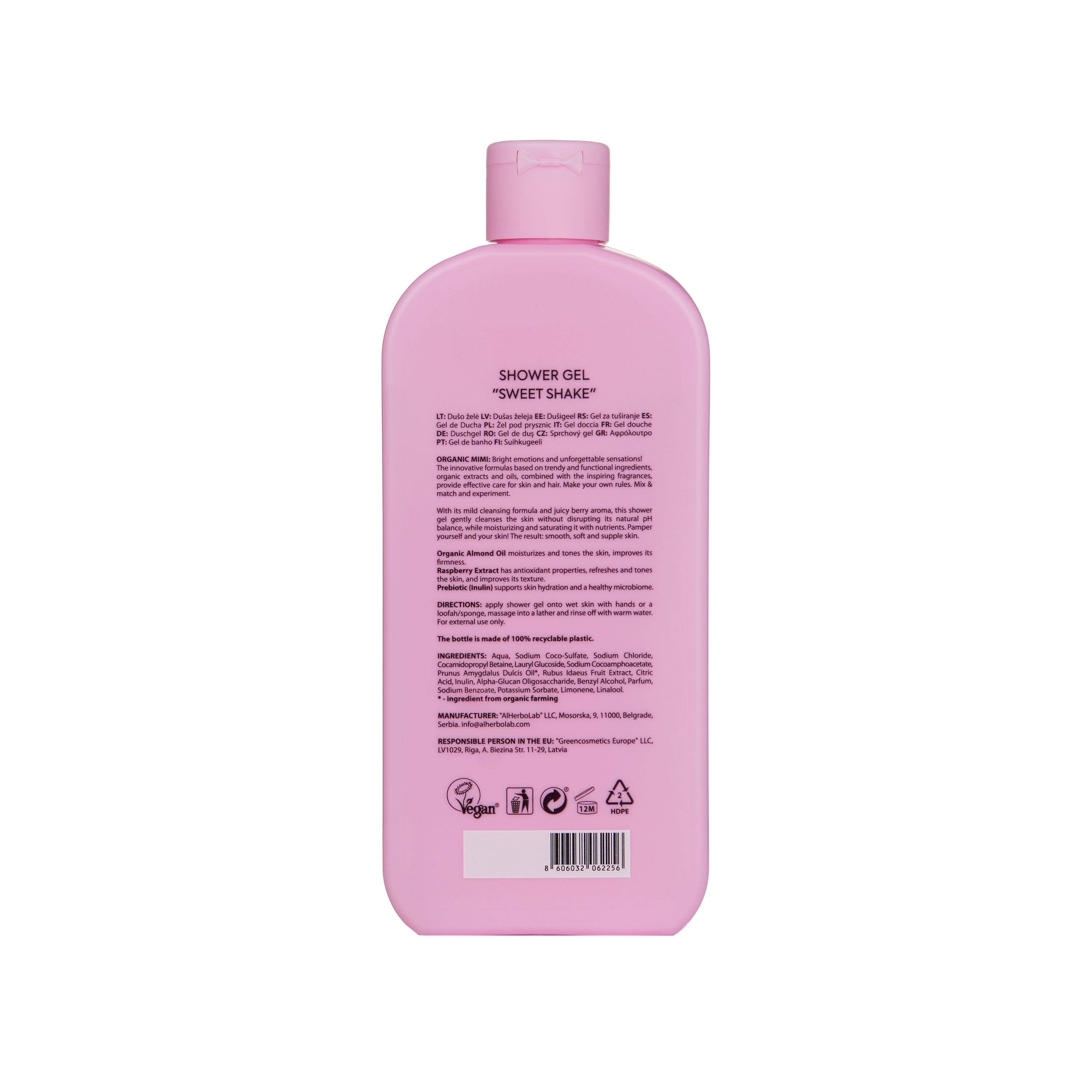 Organic Mimi Sweet Shake Shower Gel, 400ml