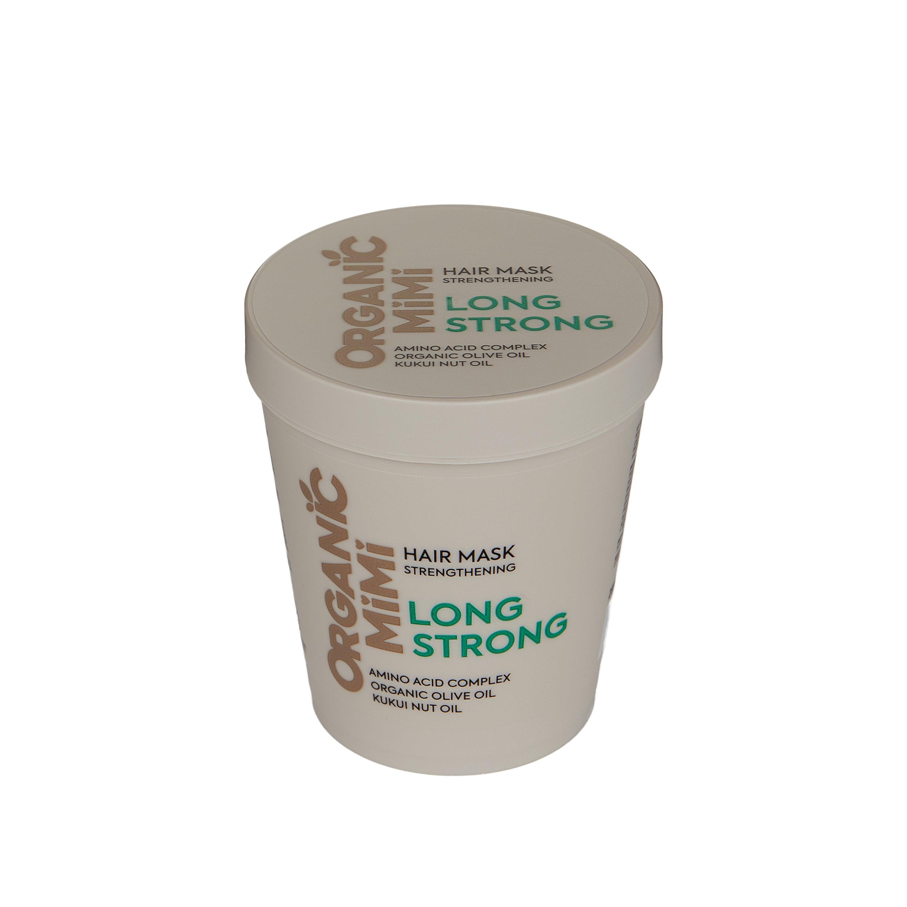 Organic Mimi Strengthening Hair Mask – Long Strong, 200ml