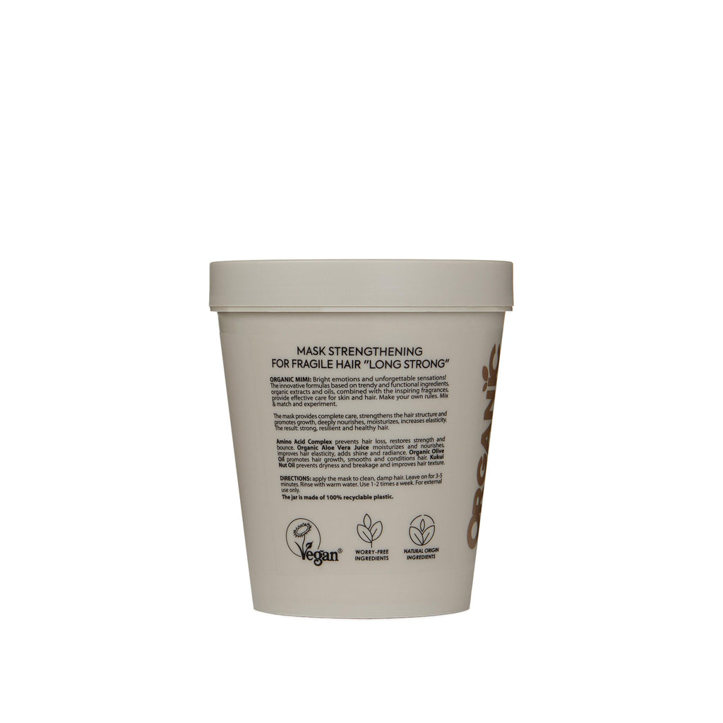 Organic Mimi Strengthening Hair Mask – Long Strong, 200ml